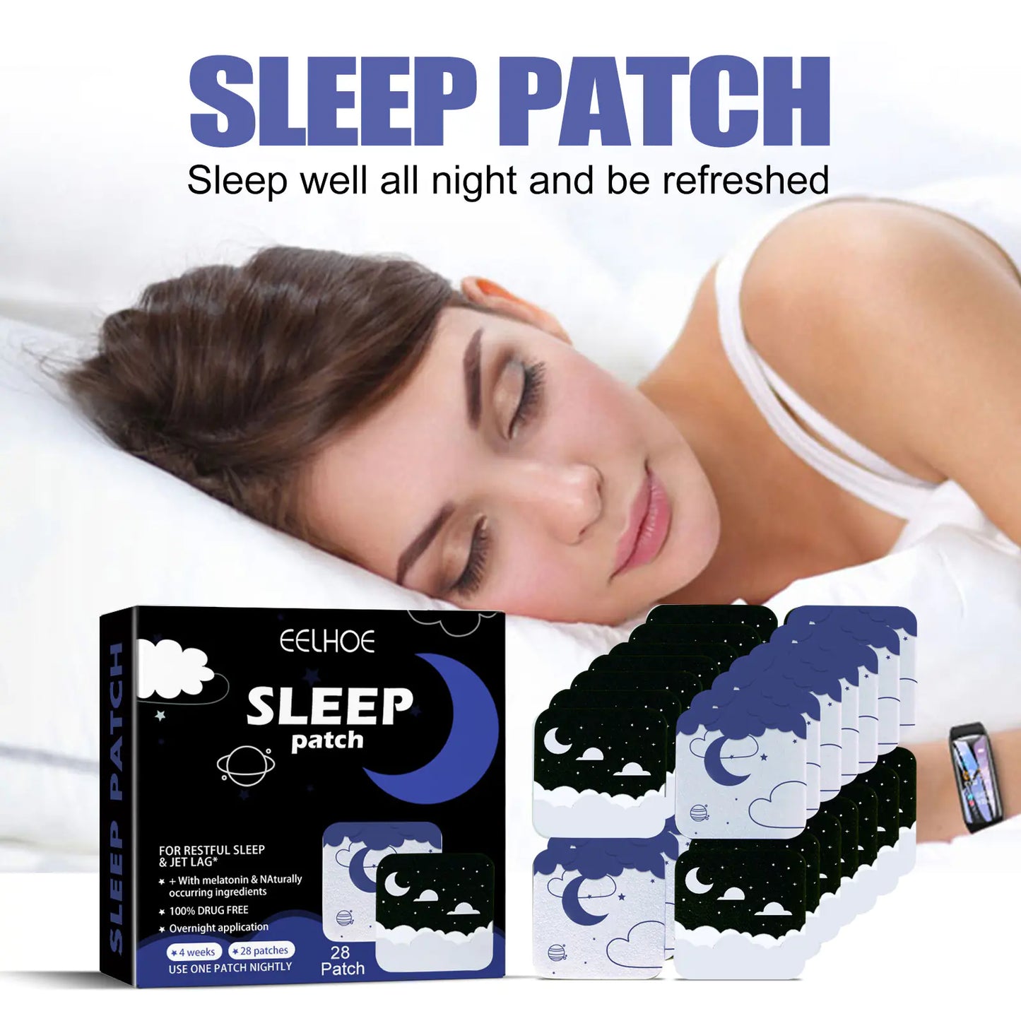 EELHOE Sleep Aid Patches for Better Sleep Quality
