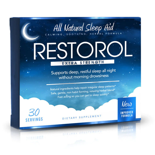Restorol | Natural Sleep Aid – Help Sleep Cycle – Get Restful Sleep (30ct) 30 Count (Pack of 1)