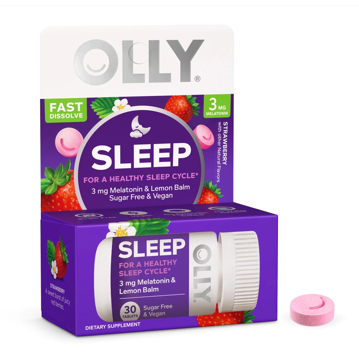 OLLY Sleep Fast Dissolving - 3mg Melatonin